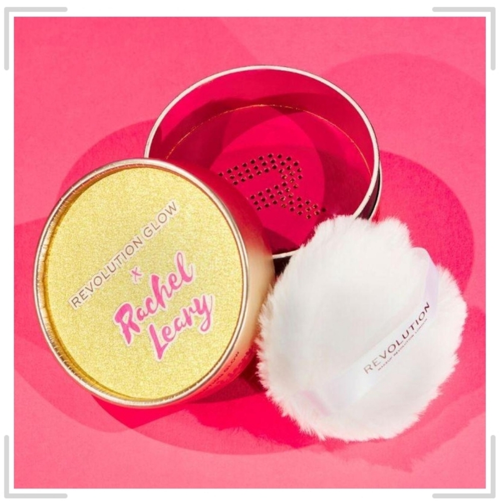 Revolution and Rachel Leary Glow Powder